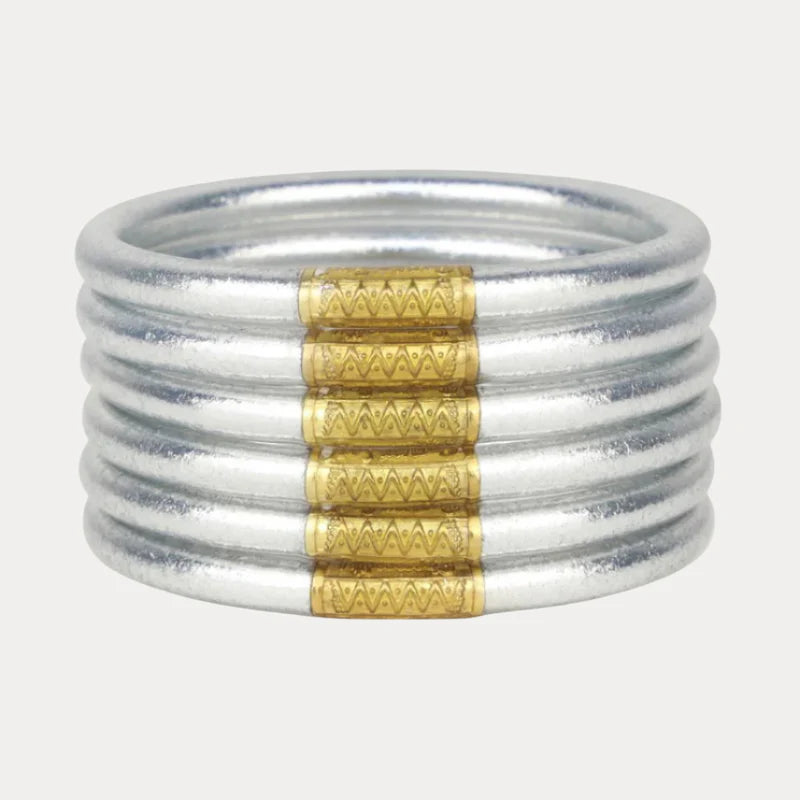 All Weather Bangles® (Set of 6) - Serenity Prayer
