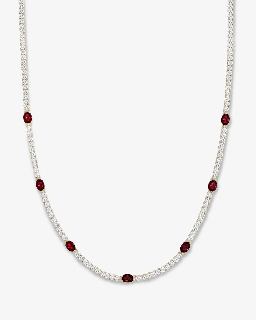 The Maven Tennis Necklace 16"