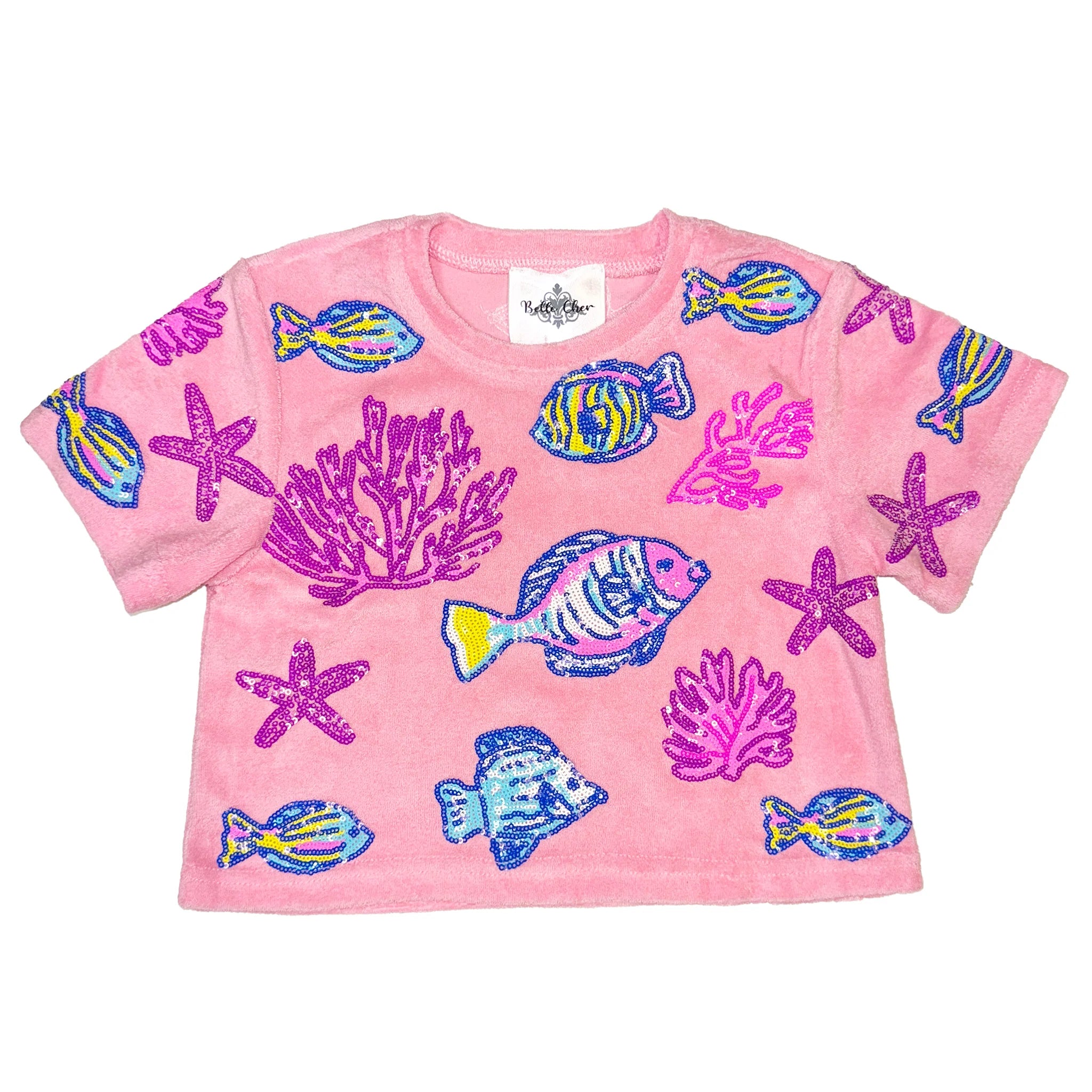 Under The Sea Terry Cloth Top