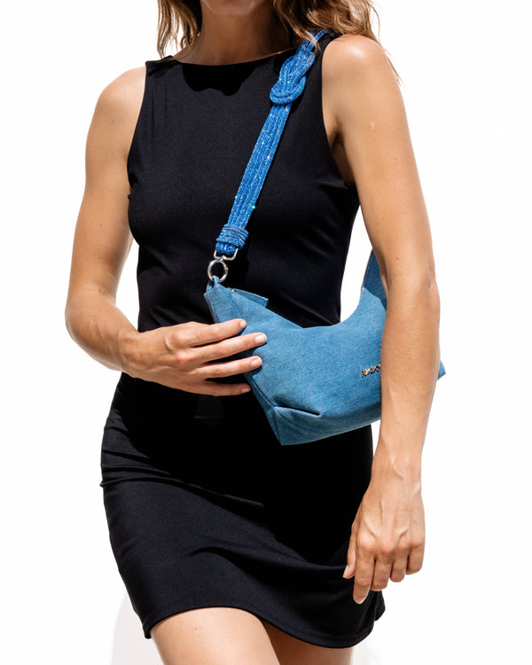 Link Strap for Handbags Denim 25 Eternity