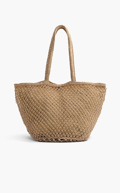 Macrame Jute Tote