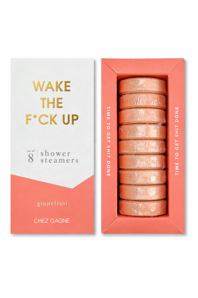 Wake The F*ck Up - Aromatherapy Shower Steamers - Grapefruit - Set of 8