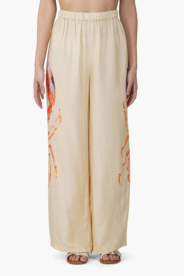 Candy Lobster Elastic Waist Pants