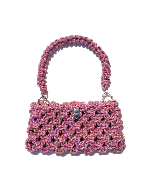 Link Strap for Handbags Pink 18 Oz Handle