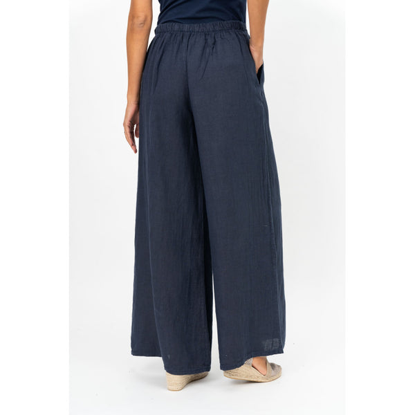 Button Linen Pants