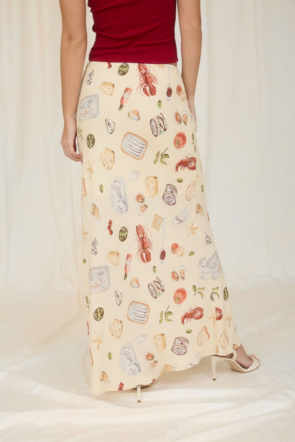 Seaside Market Maxi Skirt