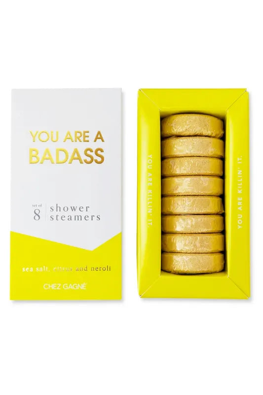 You are A Badass Shower Steamers - Sea Salt, Citrus Neroli - Set of 8 Tabs