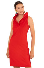 Load image into Gallery viewer, Jersey Ruffneck Dress - Solid
